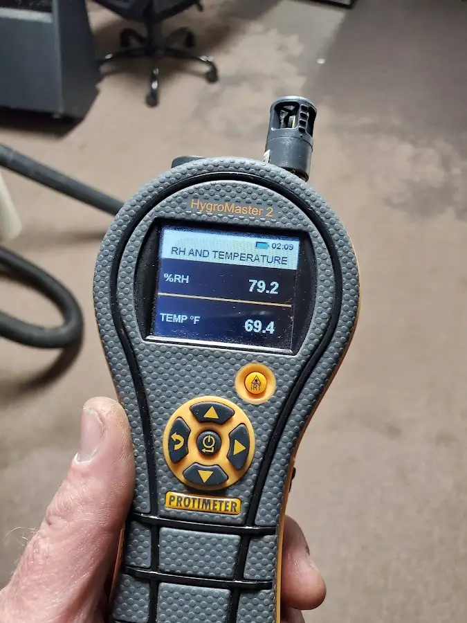 Moisture meter humidity assessment for Fire & Smoke Damage Restoration in West Lampeter